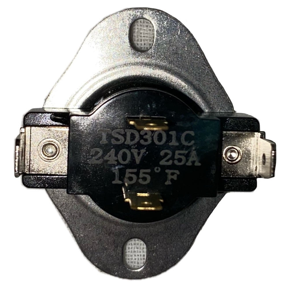 TSD301C 240V 25A 3387134 Dryer High Limit Thermostat Whirlpool/Kenmore/Maytag
